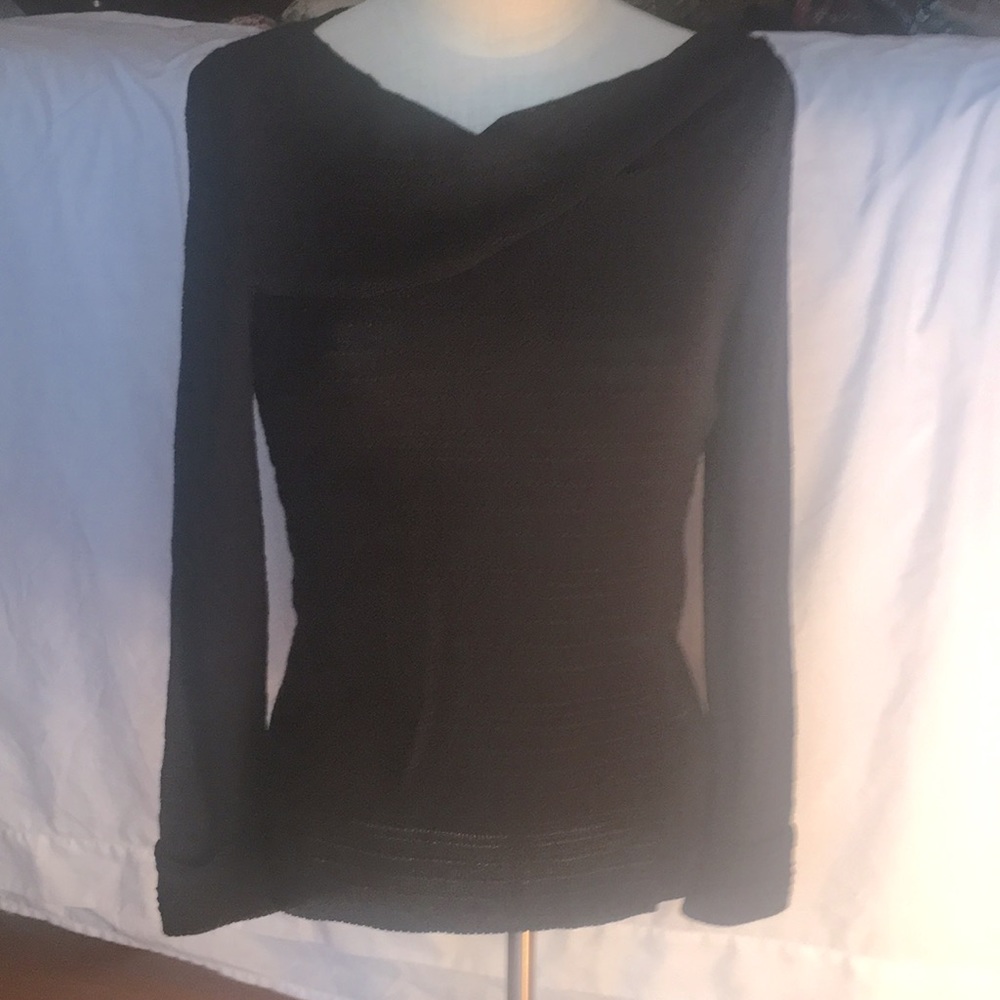 Black sweater Dana Buchanan